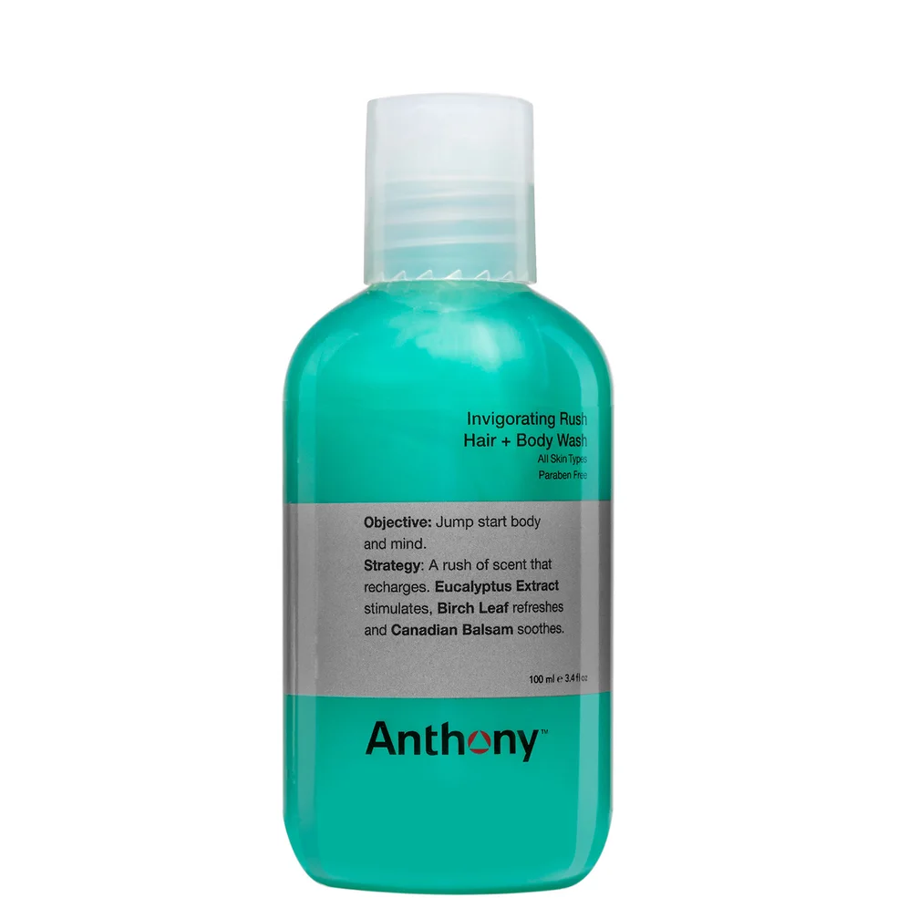 Anthony Invigorating Rush Hair and Body Wash 100ml Immagine 1
