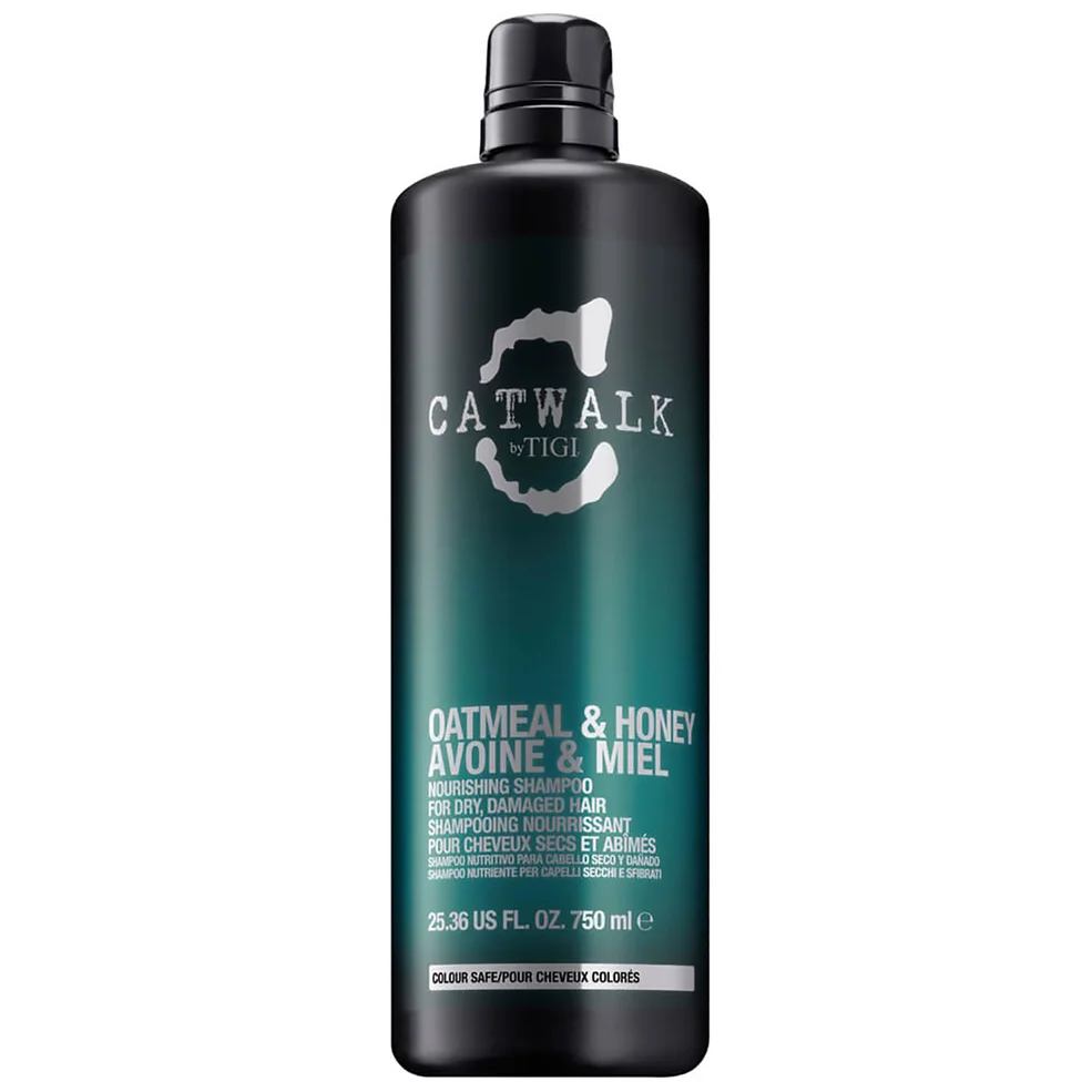 TIGI Catwalk Oatmeal & Honey Nourishing Shampoo (750ml) Immagine 1