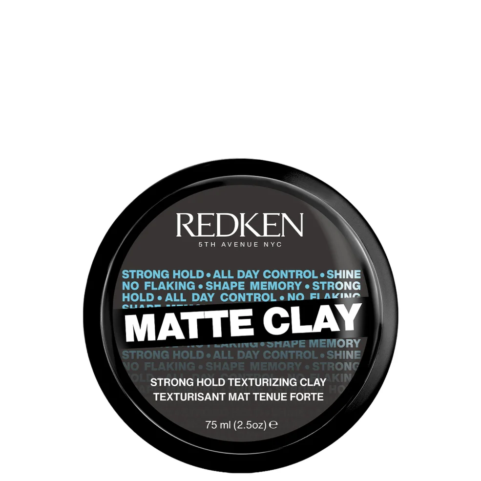 Redken Strong Hold Texturising maschera all'argilla matte 50 ml Immagine 1