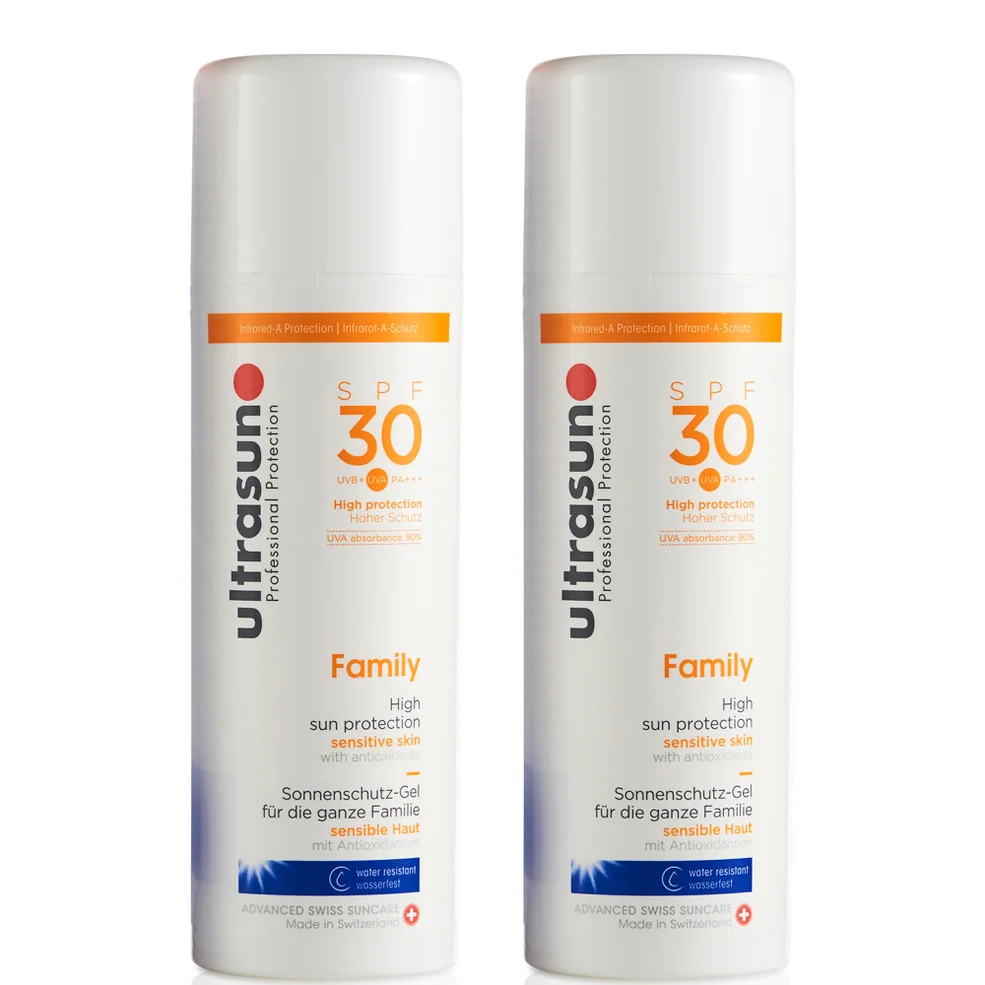 Ultrasun Family SPF 30 - Super Sensitive Duo (2 x 150ml) Immagine 1