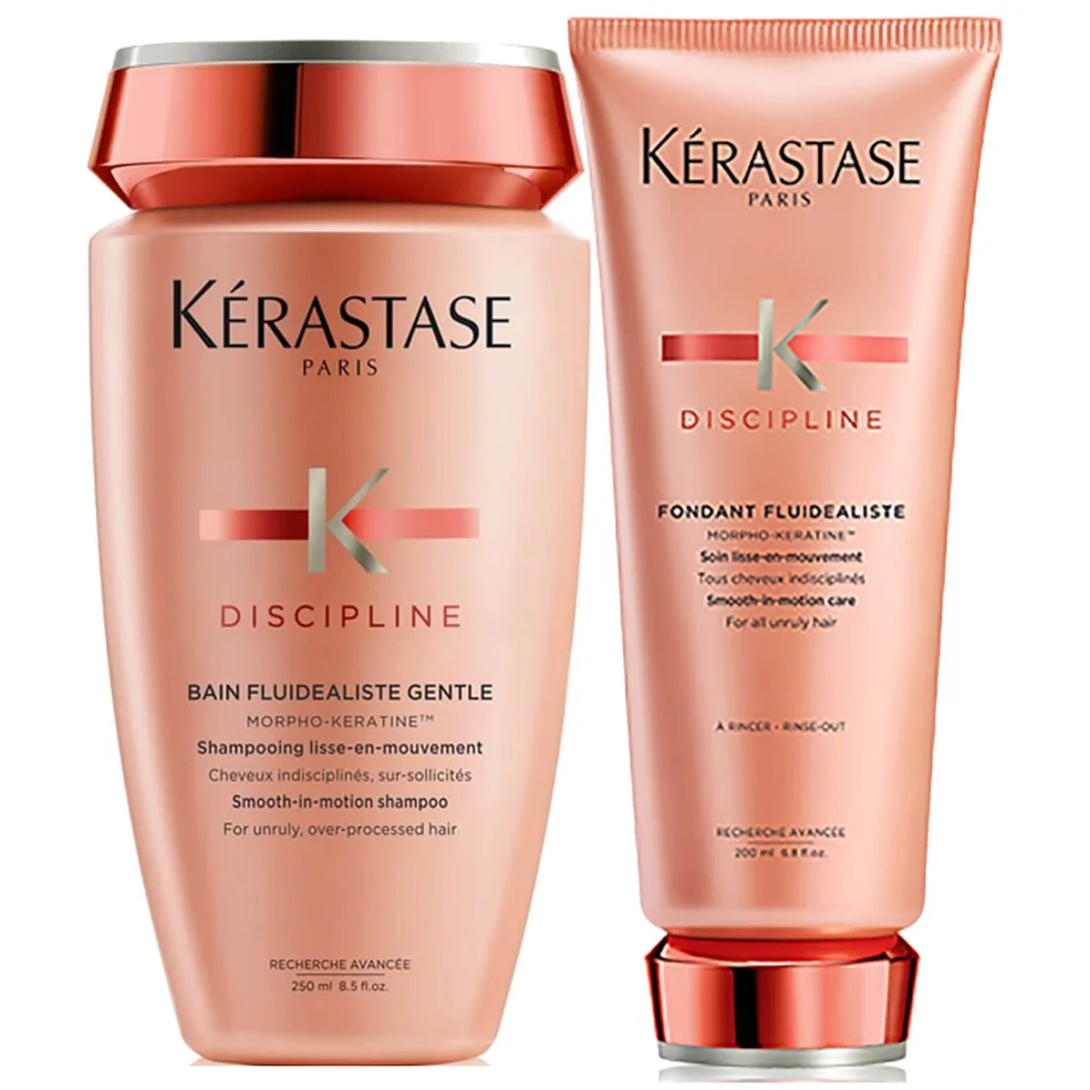 Kerastase Conditioner Discipline Bain Fluidealiste Gentle (250ml) and Fondant Fluidealiste (200ml) Immagine 1