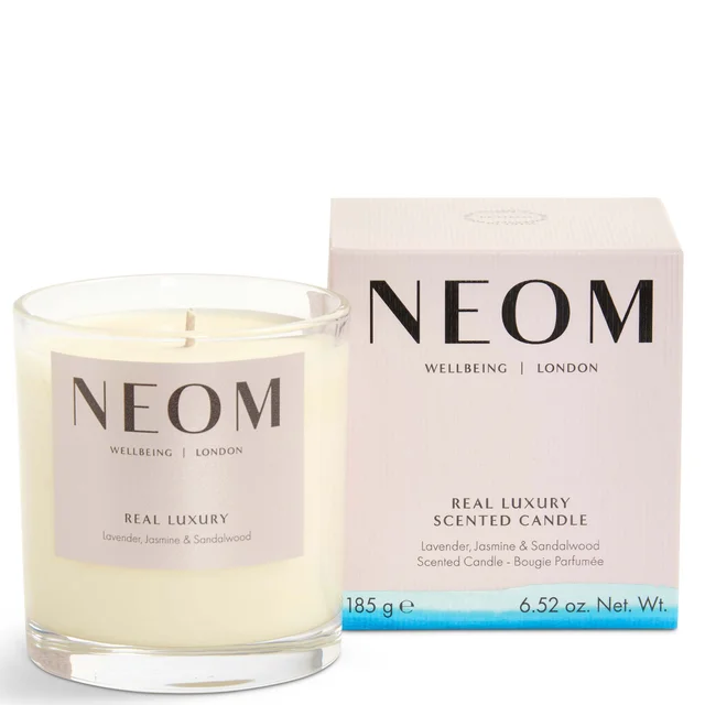 NEOM Real Luxury De-Stress candela profumata con 1 stoppino