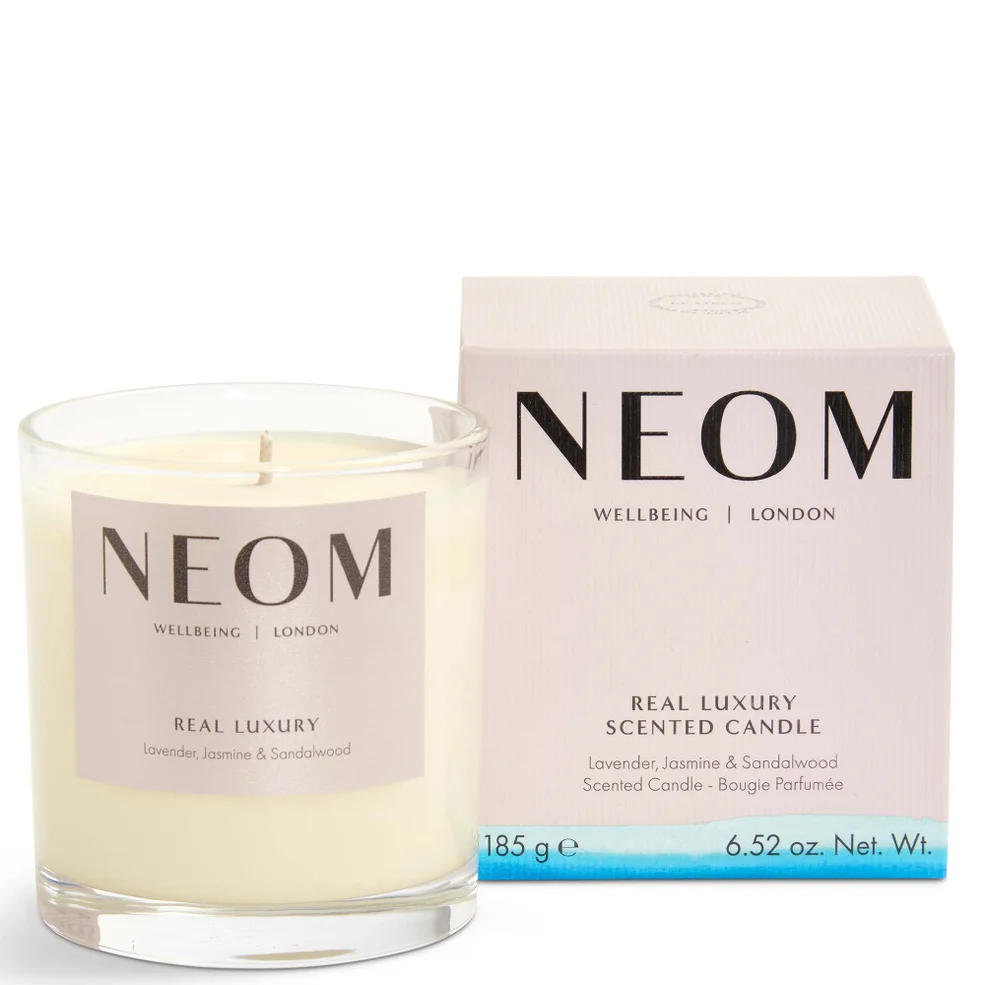 NEOM Real Luxury De-Stress candela profumata con 1 stoppino Immagine 1