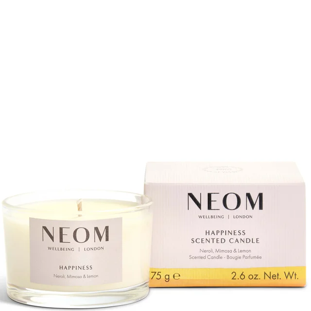 NEOM Happiness candela profumata formato da viaggio