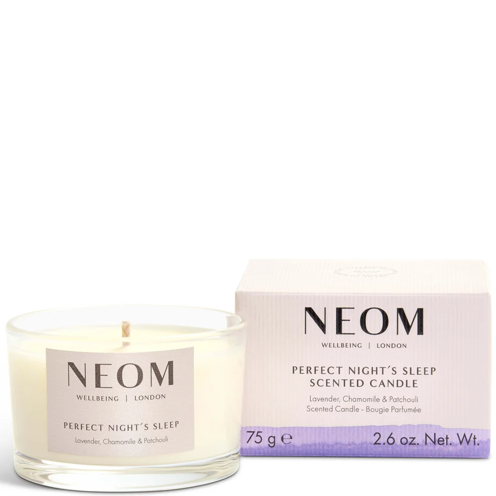 NEOM Perfect Nights Sleep candela profumata formato da viaggio Immagine 1