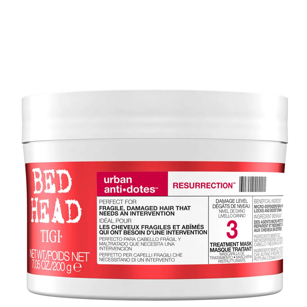 Maschera TIGI Bed Head Urban Antidotes Resurrection trattamento (200 g) Immagine 1