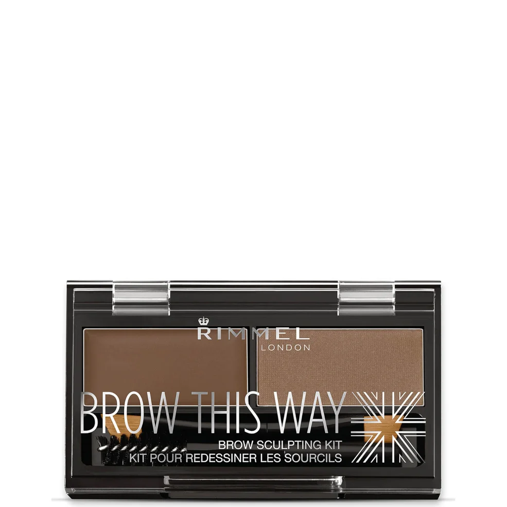 Rimmel Brow This Way Eyebrow Kit (Various Shade) Immagine 1