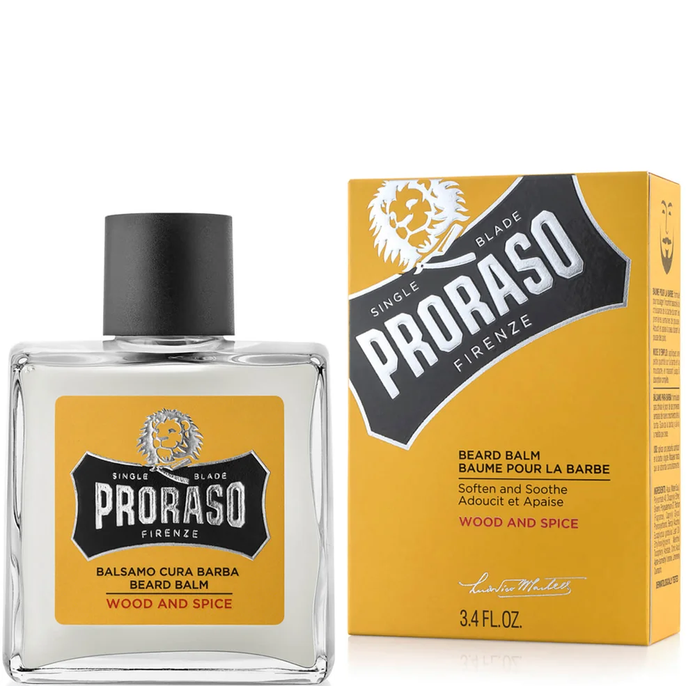 Proraso Wood and Spice Beard Balm 3.4 fl. oz Immagine 1