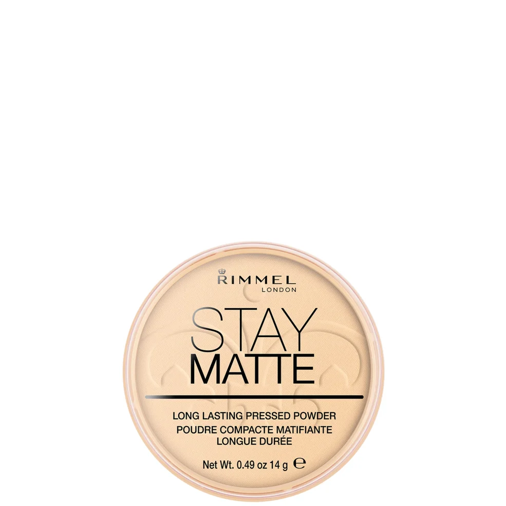 Rimmel Stay Matte cipria compatta - trasparente Immagine 1