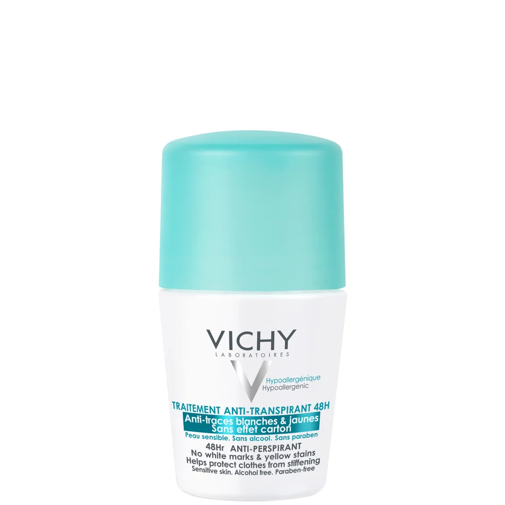 Vichy deodorante roll-on anti-tracce 50 ml Immagine 1