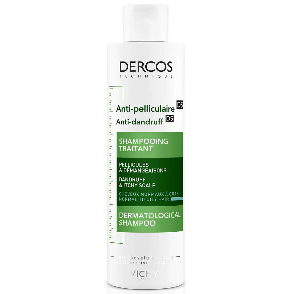 VICHY Dercos Anti-Dandruff Purifying Scalp Shampoo for Normal to Oily Hair 200ml Immagine 1