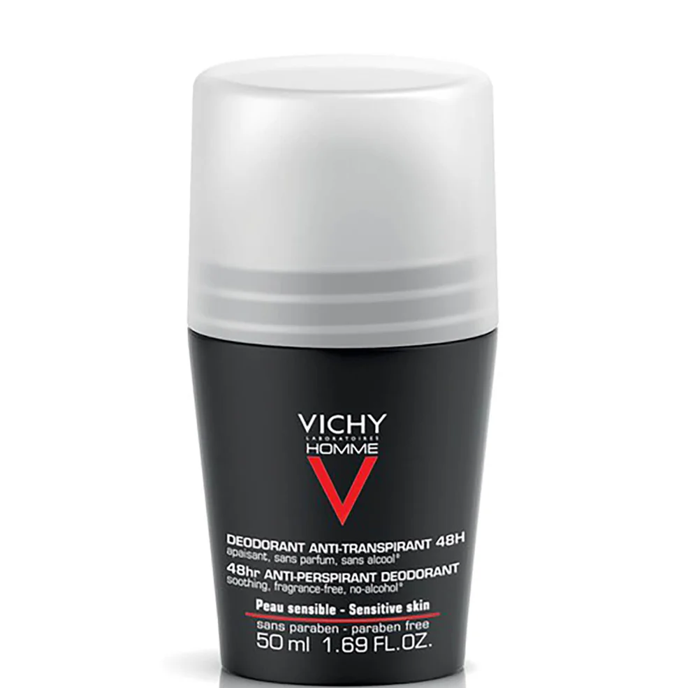 Vichy Homme deodorante roll-on uomo per pelli sensibili 50 ml Immagine 1