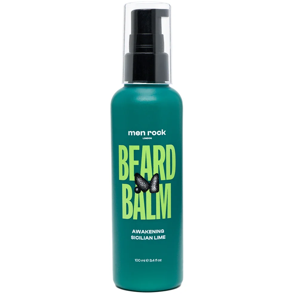 Men Rock Sicilian Lime and Caffeine Awakening Beard Balm Immagine 1