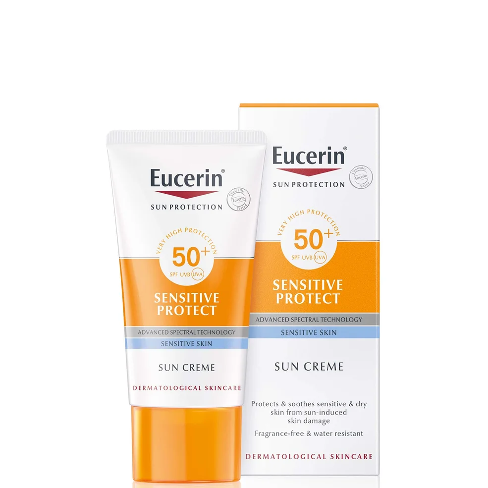 Eucerin Sun Sensitive Protect Face Sun Cream SPF50+ 50ml Immagine 1