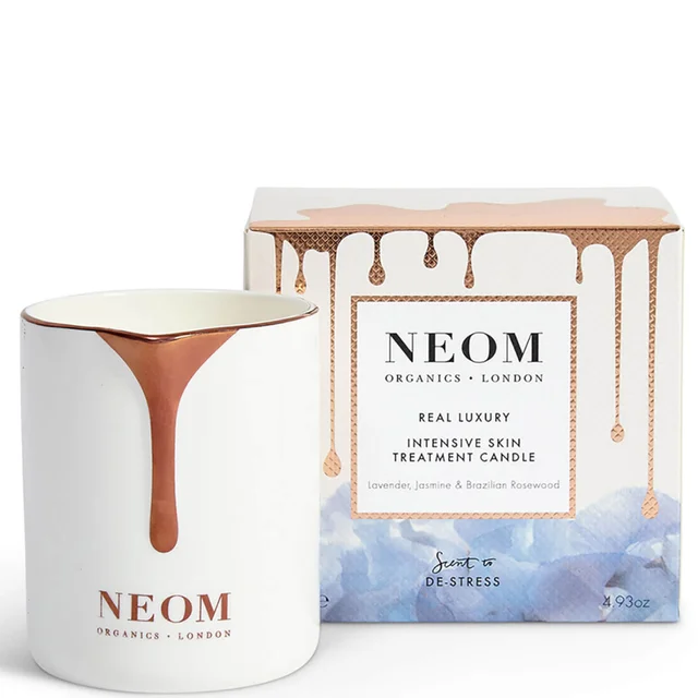NEOM Real Luxury De-Stress candela trattamento intenso pelle