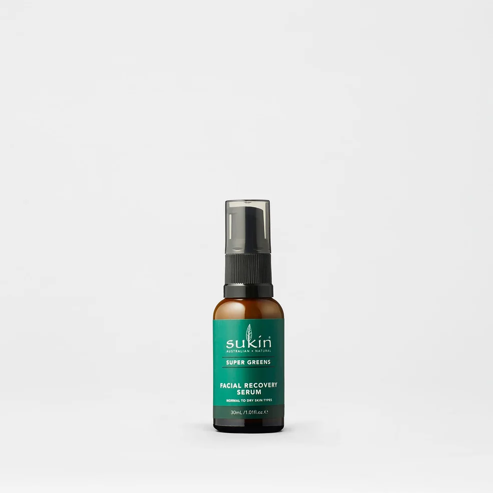 Sukin Super Greens Recovery Serum 30ml Immagine 1