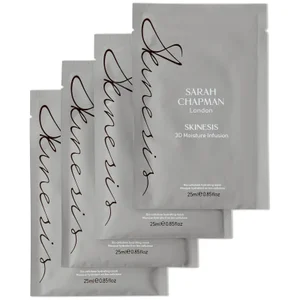 Sarah Chapman Skinesis 3D Moisture Infusion maschera (4 x 25 ml) - undefined undefined