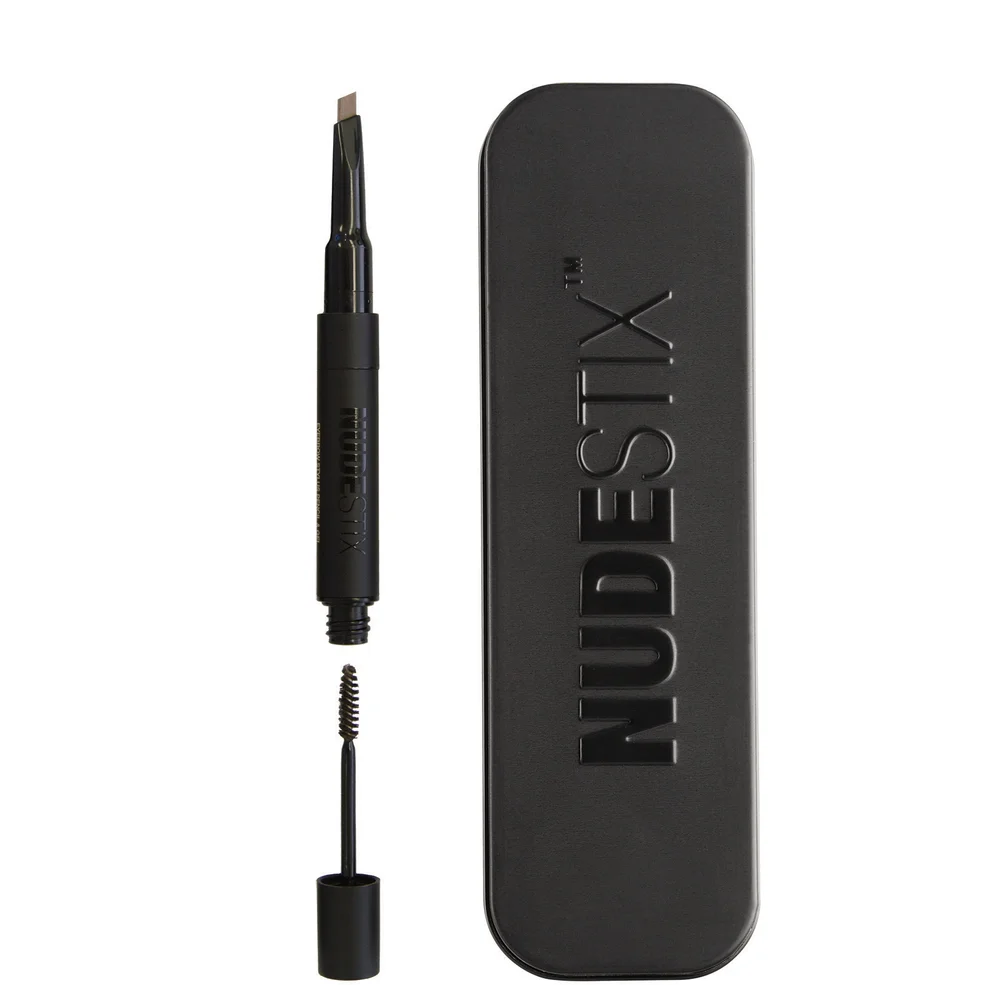 NUDESTIX Eyebrow Stylus Pencil and Gel (Various Shades) Immagine 1