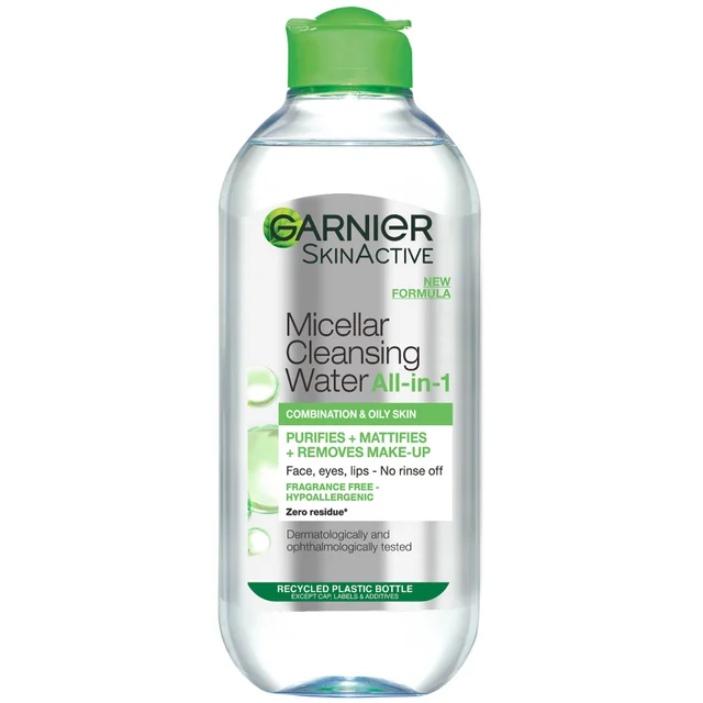Garnier Acqua Micellare Detergente e Struccante Viso per Pelle Mista 400 ml