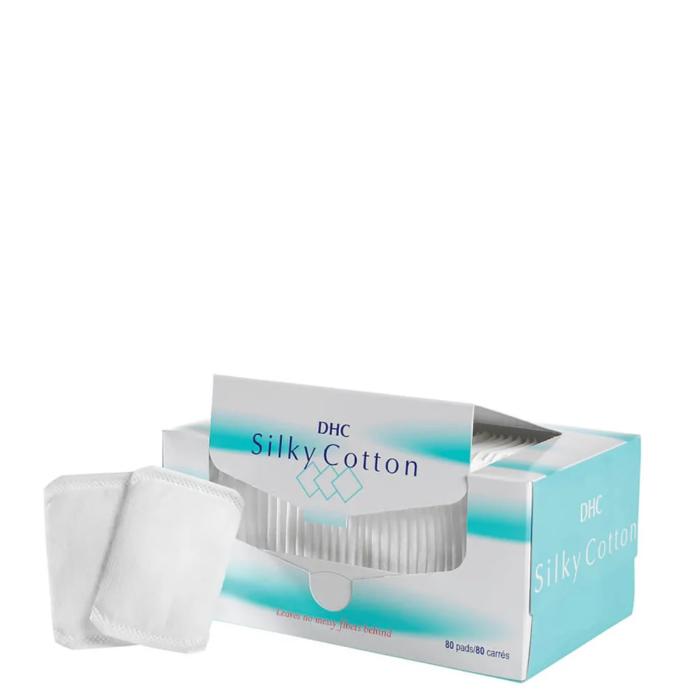 DHC Silky Cotton dischetti cosmetici (confezione da 80 pezzi) Immagine 1