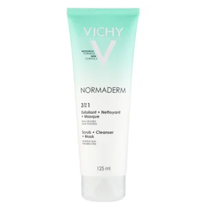 VICHY Normaderm 3-in-1 detergente + scrub + maschera 125 ml - undefined undefined