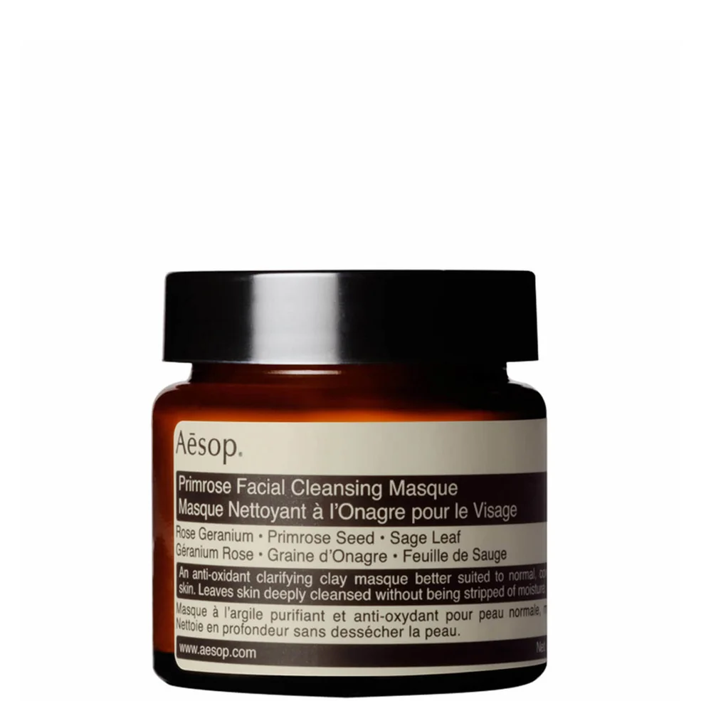 Aesop Maschera Viso Detergente all'Enotera 60 ml Immagine 1