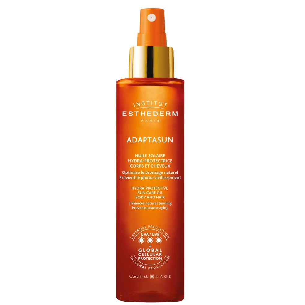 Institut Esthederm Adaptasun Hair and Body High Sun Protection Oil 150ml Immagine 1