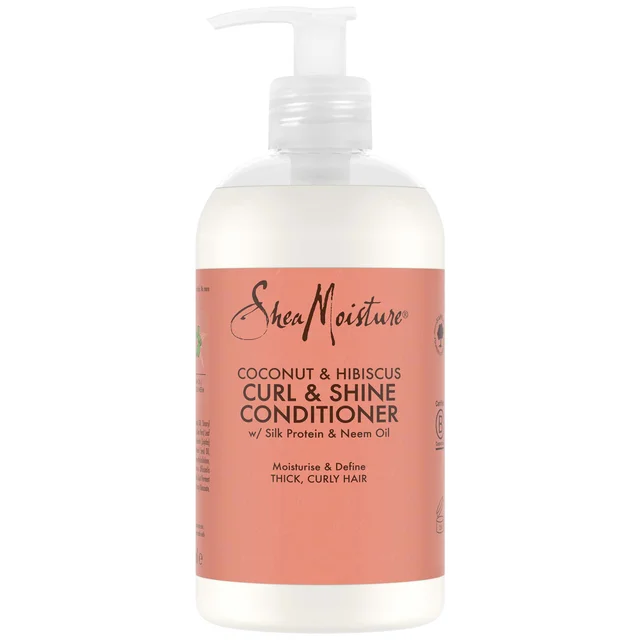 Shea Moisture Curl & Shine balsamo cocco e ibisco 384 ml