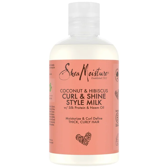 Shea Moisture Curl & Style latte cocco e ibisco 254 ml