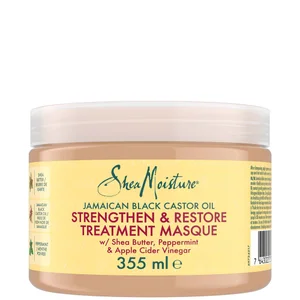 Shea Moisture Jamaican Black olio di castro maschera trattamento rinforzante e rigenerante 355 ml - undefined undefined