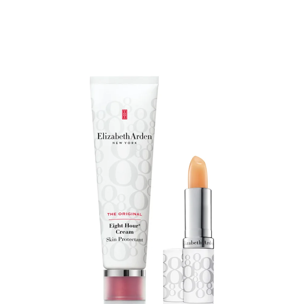 Elizabeth Arden Eight Hour Cream Skin Protectant & Lip Stick SPF 15 Set Immagine 1