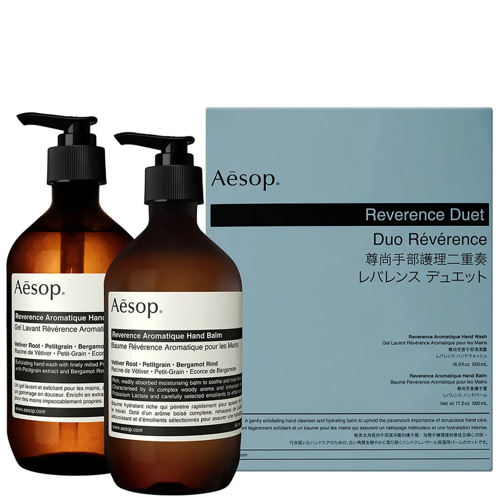 Aesop Duo Reverence Duet Esfoliante Mani Immagine 1