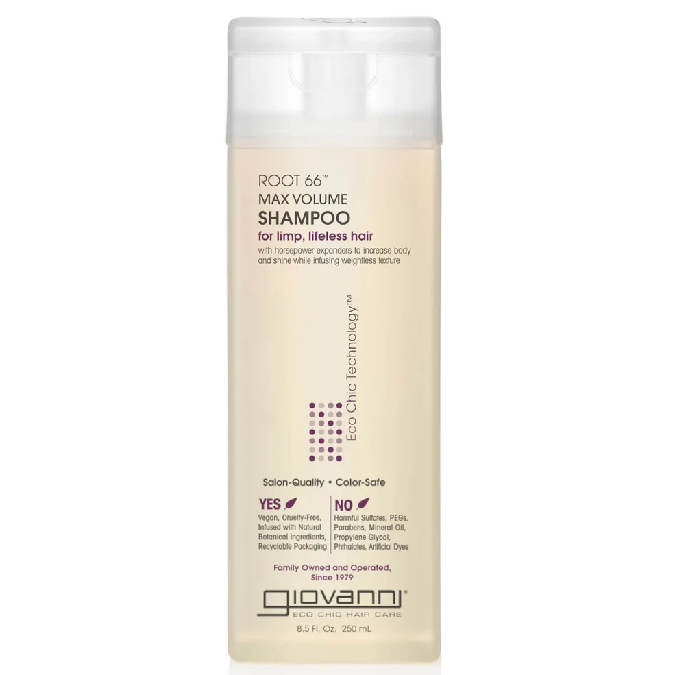 Giovanni Root 66 Max Volume shampoo 250 ml Immagine 1