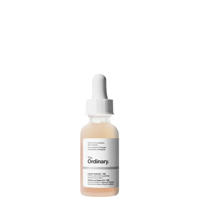 The Ordinary Lactic Acid 5% + HA 2% Superficial Peeling Formulation 30 ml
