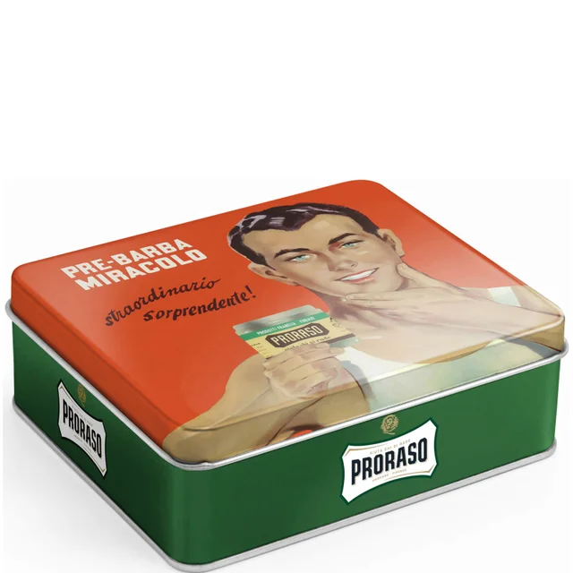 Proraso cofanetto di alluminio Vintage Selection - rinfrescante
