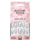 Elegant Touch unghie finte French manicure naturale dégradé - 103 (M) (rosa)