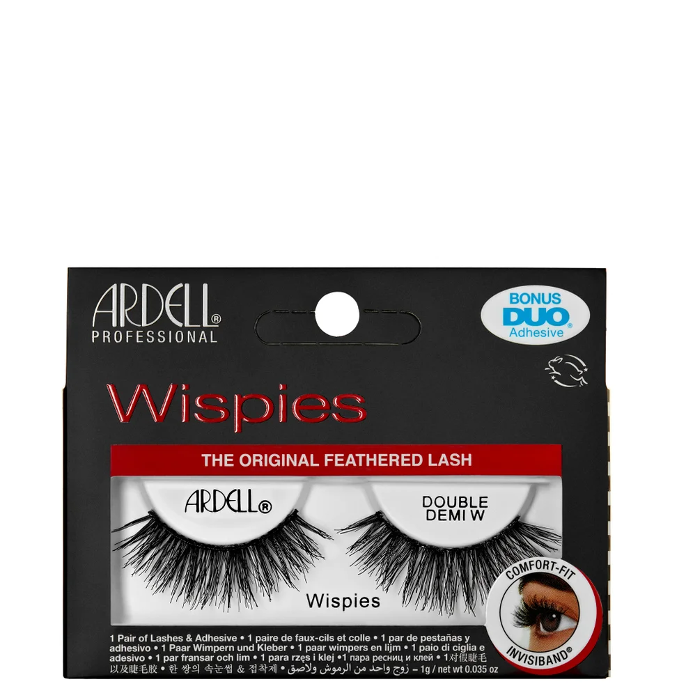 Ardell Double Up Demi Wispies Ciglia Finte - Nero Immagine 1