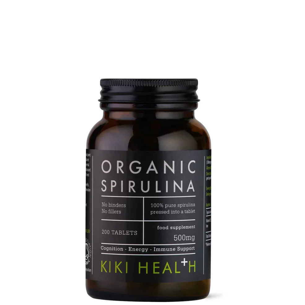 KIKI Health compresse di alga spirulina biologica (200 compresse) Immagine 1