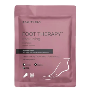 BeautyPro Foot Therapy calzini infusi di collagene con punte delle dita rimovibili (1 paio) - undefined undefined