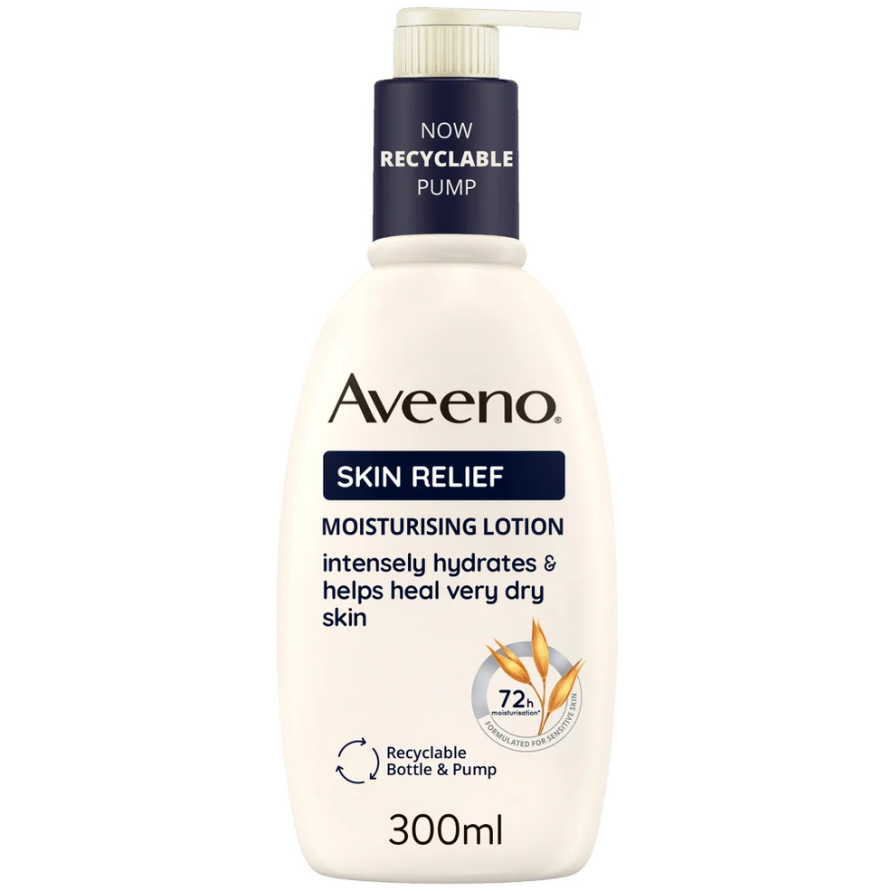 Aveeno Skin Relief lozione corpo lenitiva con burro di karité 300 ml Immagine 1