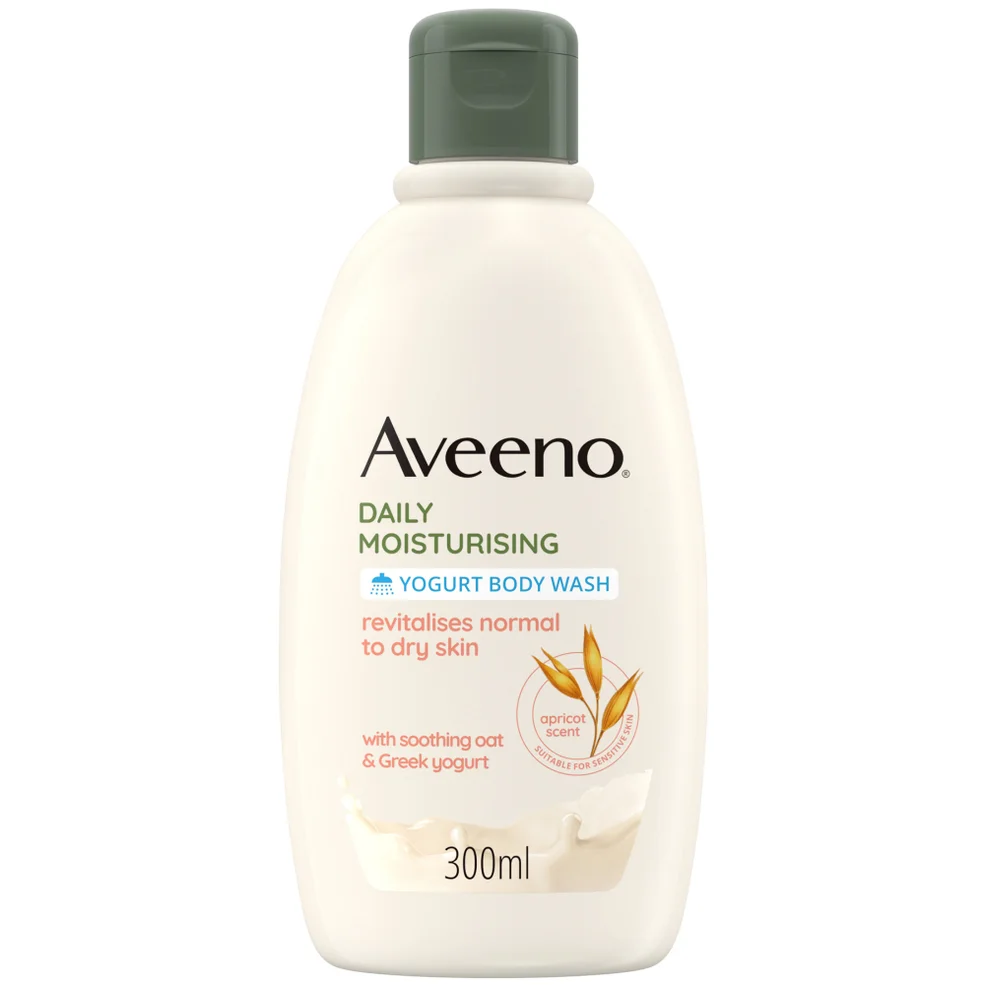 Aveeno bagnoschiuma idratante quotidiano - albicocca e miele 300 ml Immagine 1