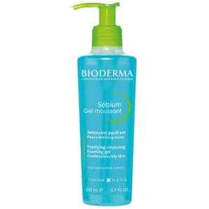Bioderma Sebium Gel moussant Gel in schiuma detergente purificante Pelle da mista a grassa - Size 200ml