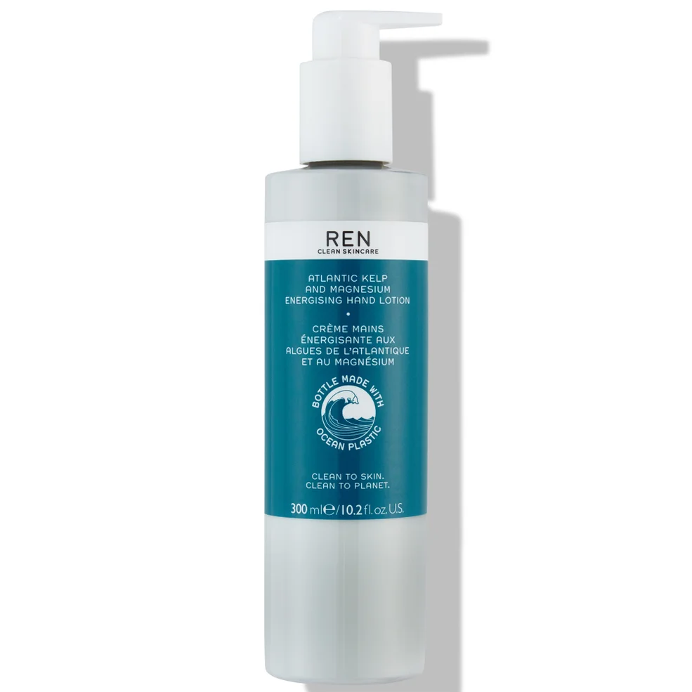 REN Skincare fluido mani con alghe brune dell'Atlantico e magnesio 300 ml Immagine 1