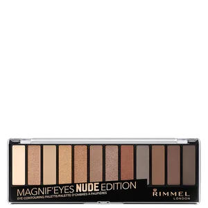 Rimmel palette 12 ombretti - Nude Edition 14 g - undefined undefined