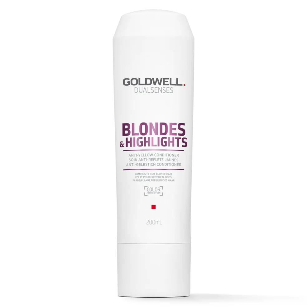 Goldwell Dualsenses balsamo anti-giallo per capelli biondi e mèches 200 ml Immagine 1
