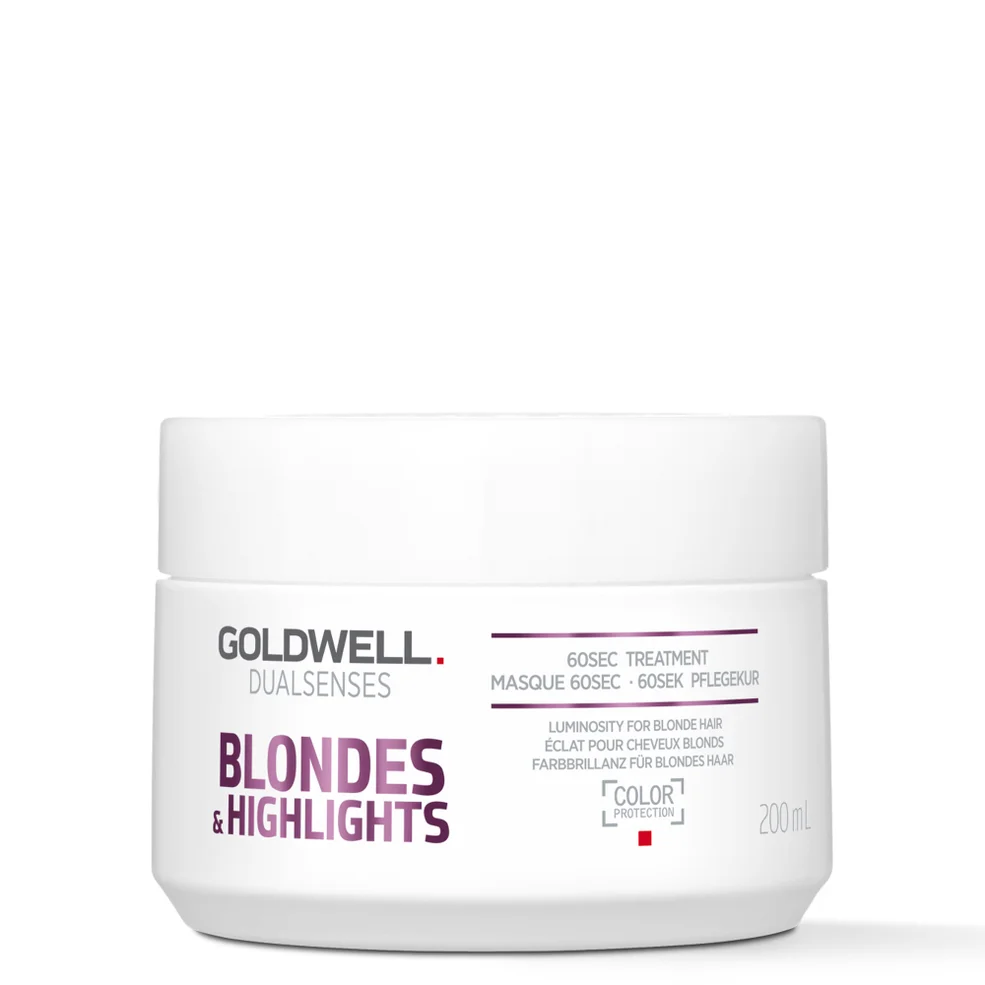 Goldwell Dualsenses Blonde and Highlights Anti-Yellow 60Sec Treatment 200ml Immagine 1