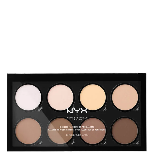 NYX Professional Makeup Highlight & Contour Palette Pro