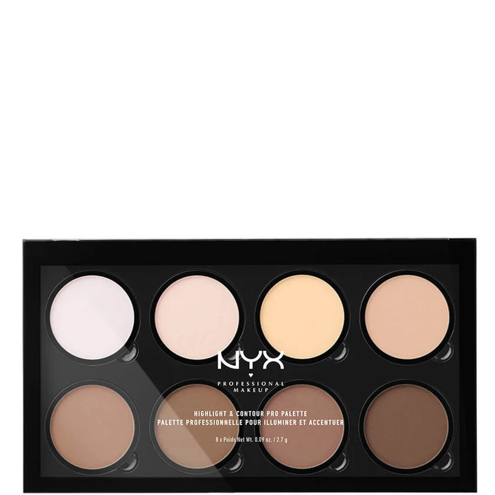 NYX Professional Makeup Highlight & Contour Palette Pro Immagine 1