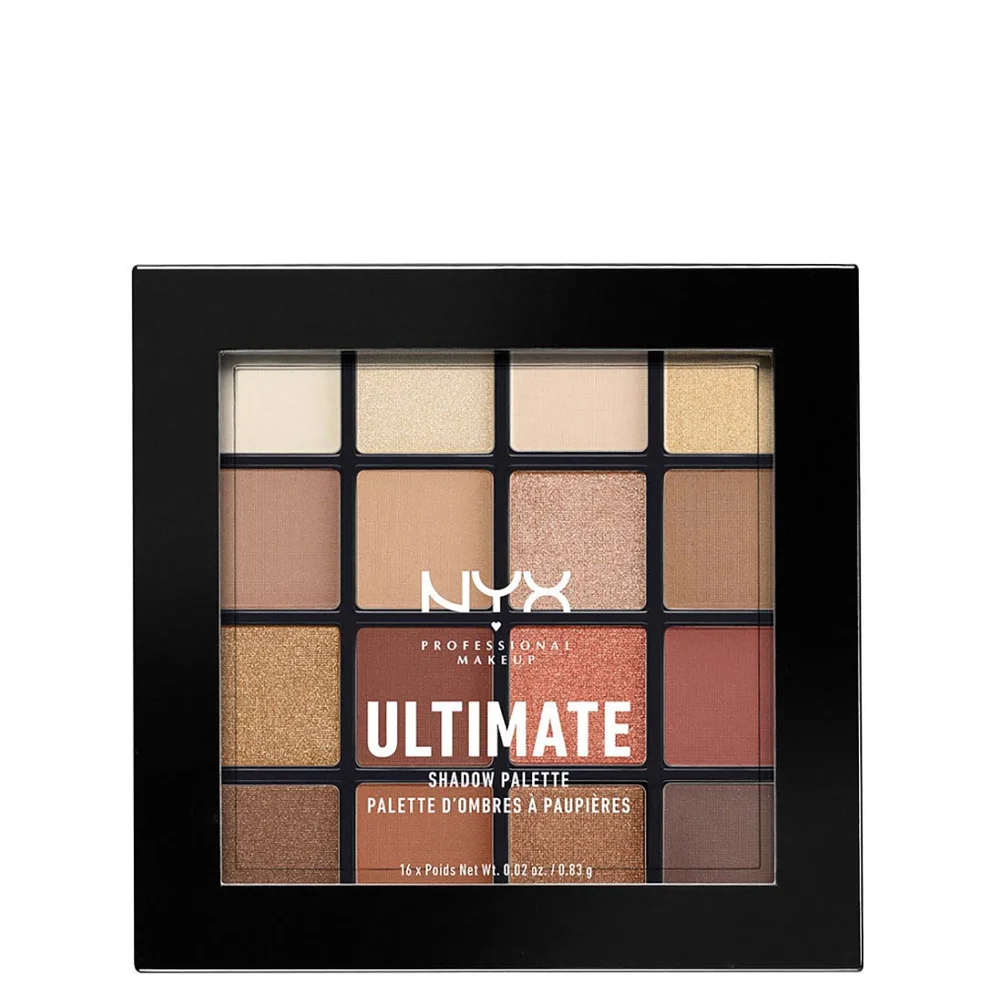 NYX Professional Makeup Ultimate Shadow Palette - Warm Neutrals Immagine 1