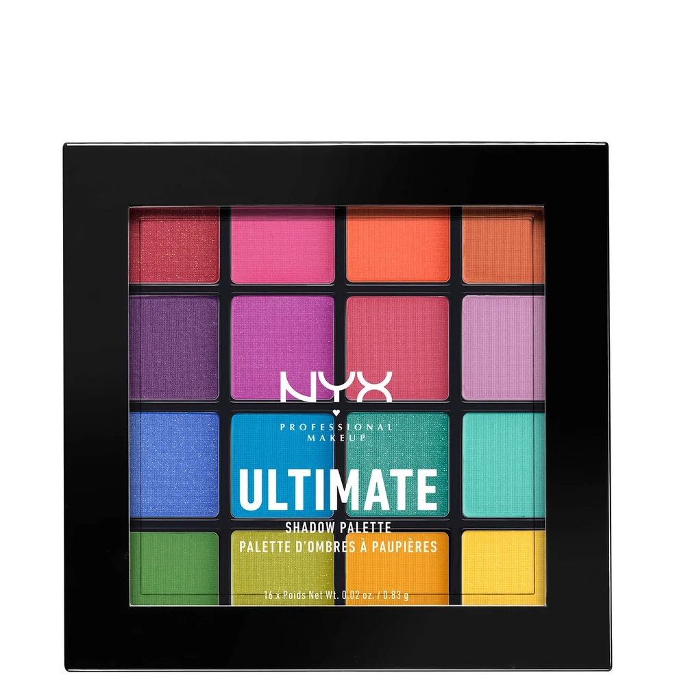 NYX Professional Makeup Ultimate Shadow Palette - Brights Immagine 1